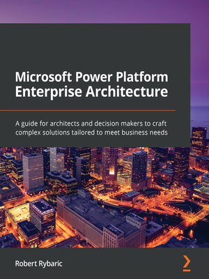cover image of Microsoft Power Platform Enterprise Architecture